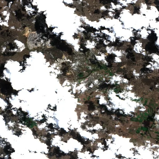 Singleton Bushfire — Sentinel-2 true color