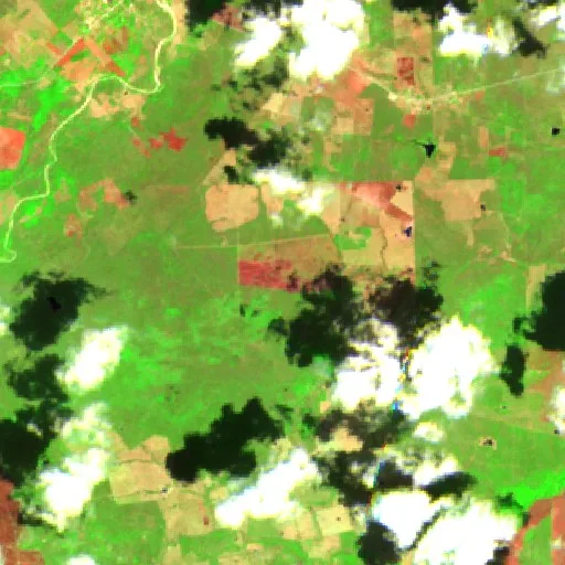 Wildfire near Soto la Marina (Sep 4) — Sentinel-2 SWIR (fuego)