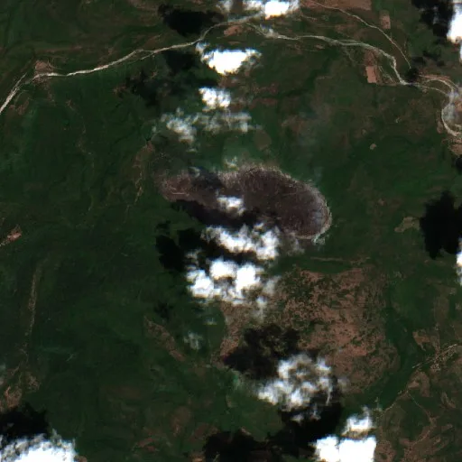 Wildfire near Soto la Marina (Sep 11) — Sentinel-2 true color