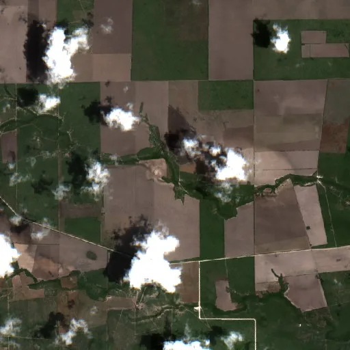 Wildfire near Soto la Marina (Jul 22) — Sentinel-2 true color