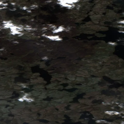 Wildfire near South Slave Region (Jun 28 · SW) — Sentinel-2 true color