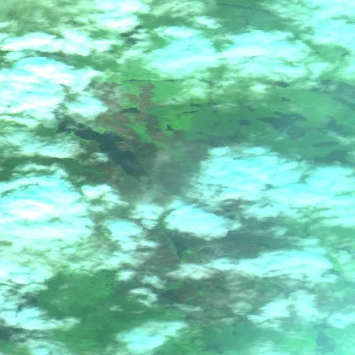 Wildfire near South Slave Region (Jun 27 · NW) — Sentinel-2 SWIR (fuego)