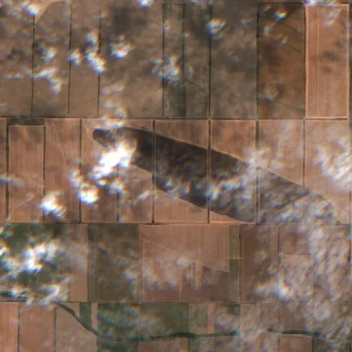 Wildfire near Solomenskoye — Sentinel-2 true color
