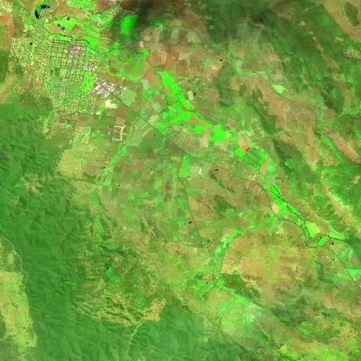 Spring Flat Bushfire — Sentinel-2 SWIR (fuego)