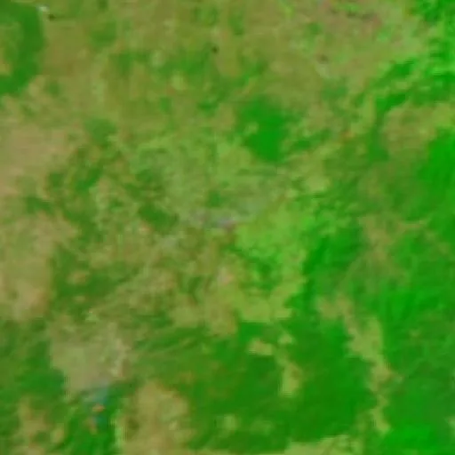 Wildfire near Stanthorpe — NASA satellite