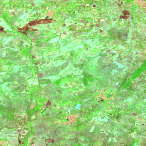 Wildfire near Sutera — Sentinel-2 SWIR (fuego)
