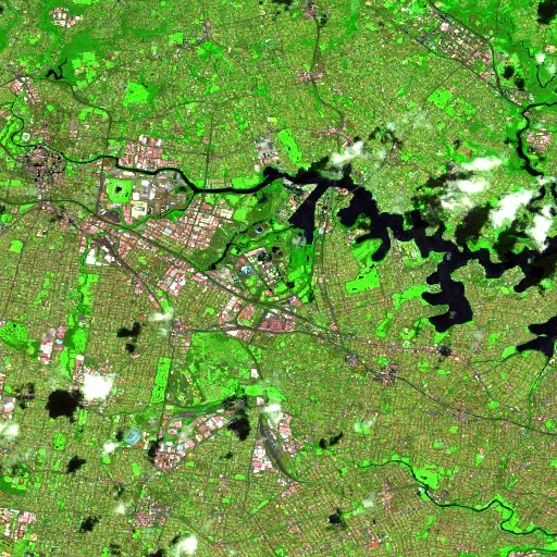 Sydney Olympic Park Bushfire — Sentinel-2 SWIR (fuego)