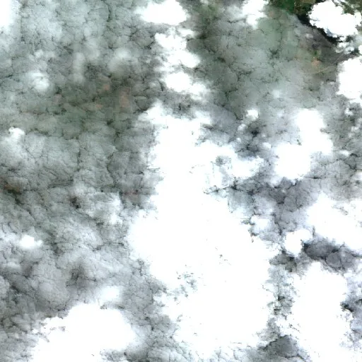 Incendio cerca de Table Top — Sentinel-2 true color