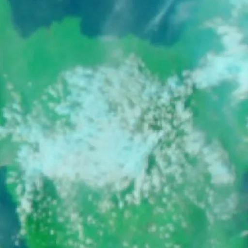 Wildfire near Tagolu (Oct 19) — NASA satellite
