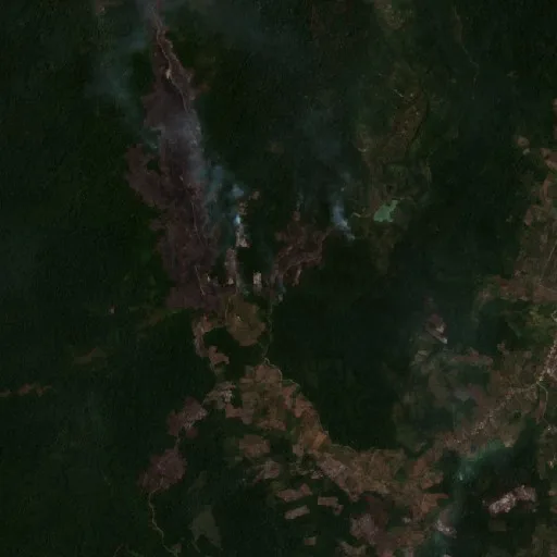 Incendio cerca de Tagolu (19 oct · NE) — Sentinel-2 true color