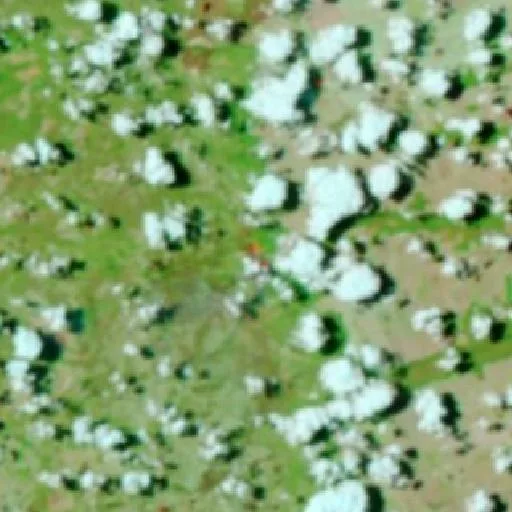 Incendio cerca de Taguatinga (1 oct) — NASA satellite