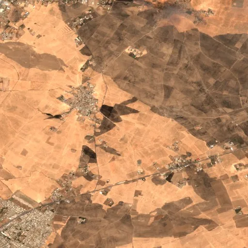 Incendio cerca de Tahrawa — Sentinel-2 true color