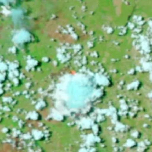 Wildfire near Taipas do Tocantins (Oct 11) — NASA satellite