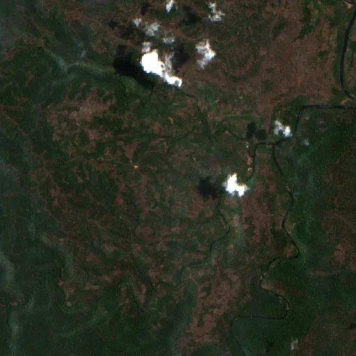 Incendio cerca de Talasea District (3 oct · W) — Sentinel-2 true color