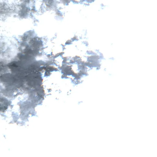 Wildfire near Tamalous — Sentinel-2 true color