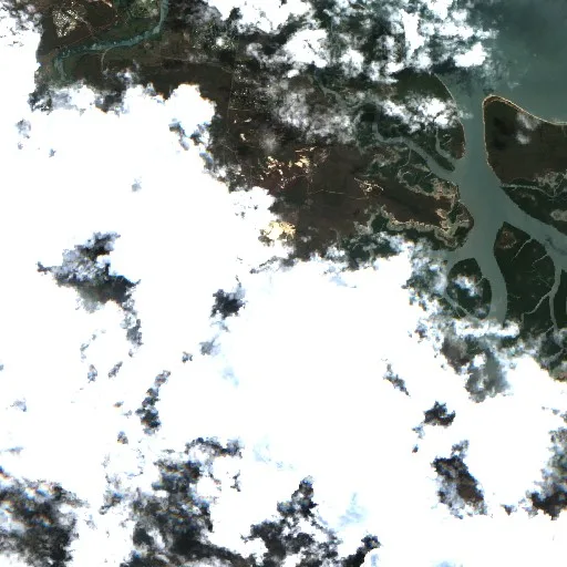 Tannum Sands Bushfire (Oct 28) — Sentinel-2 true color