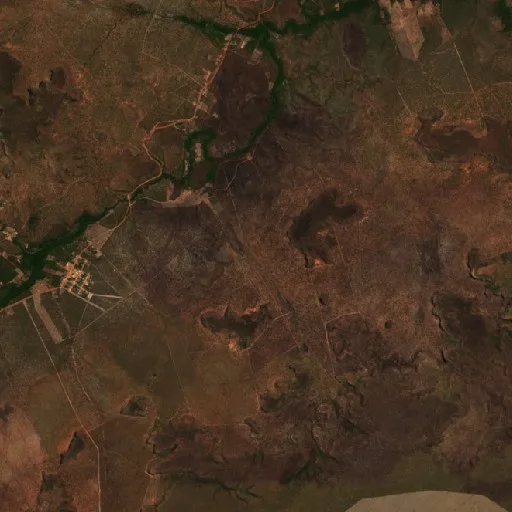 Wildfire near Tapera — Sentinel-2 true color