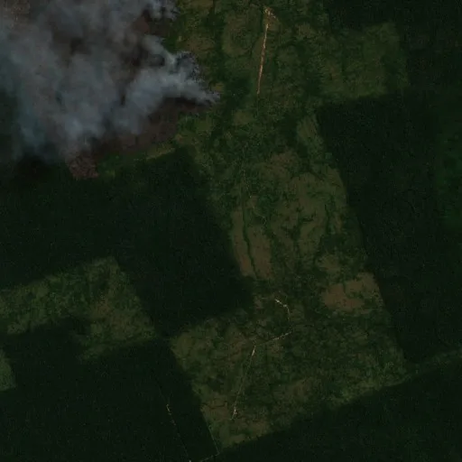 Incendio cerca de Tapera do Rocha — Sentinel-2 true color