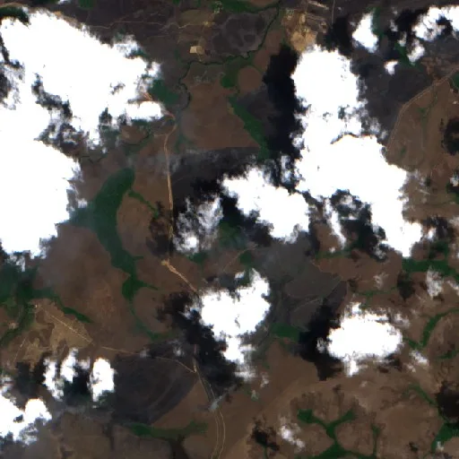 Wildfire near Tartarugalzinho (Sep 19) — Sentinel-2 true color