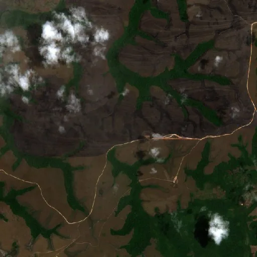 Wildfire near Tartarugalzinho (Sep 12) — Sentinel-2 true color