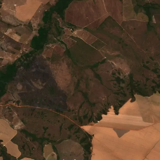 Incendio cerca de Tasso Fragoso (28 ago) — Sentinel-2 true color