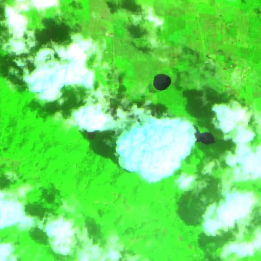 Wildfire near Tenosique — Sentinel-2 SWIR (fuego)