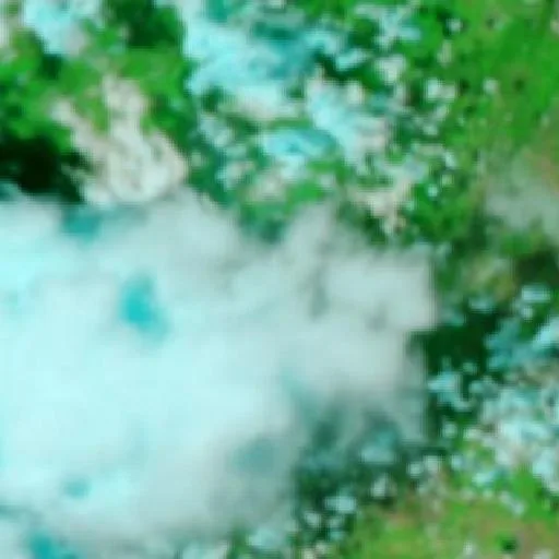 Wildfire near Teresina de Goiás — NASA satellite