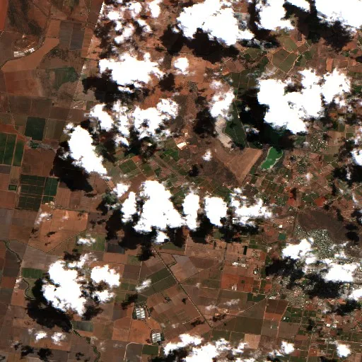 Tharbogang Bushfire — Sentinel-2 true color
