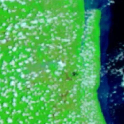 Incendio cerca de Timor — NASA satellite