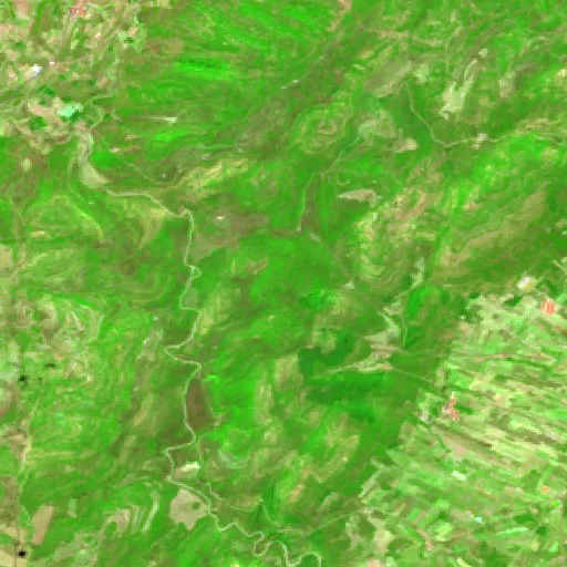 Wildfire near Tírig — Sentinel-2 SWIR (fuego)
