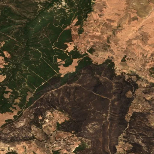 Incendio cerca de جرادو (24 jul · NE) — Sentinel-2 true color