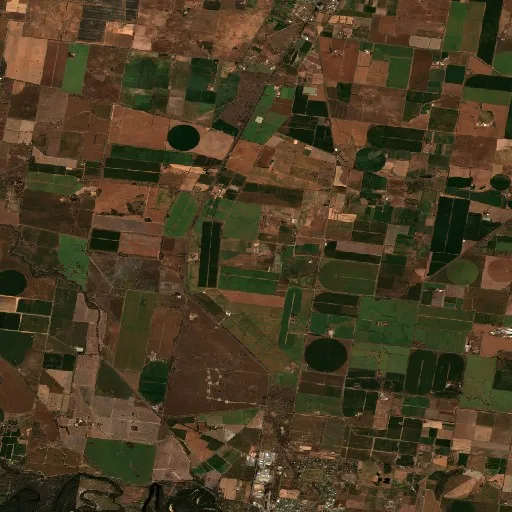 Tocumwal Bushfire — Sentinel-2 true color