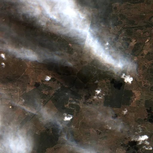 Tomingley Bushfire — Sentinel-2 true color