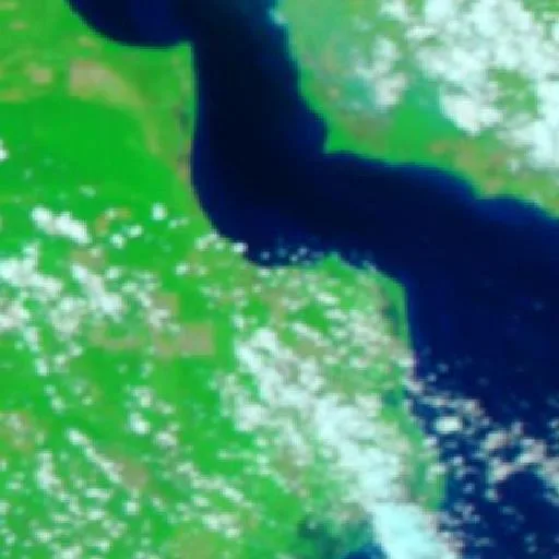 Wildfire near Tulung Selapan (Sep 20) — NASA satellite