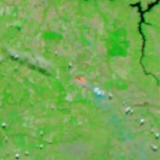Wildfire near Uberaba (Sep 29) — NASA satellite