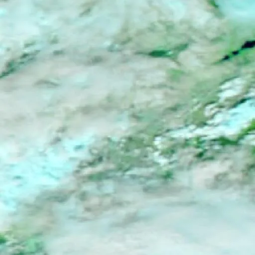 Wildfire near Uğurludağ — NASA satellite