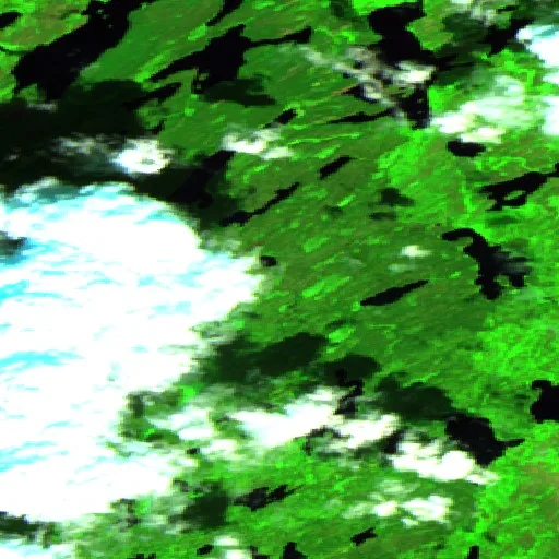 Incendio cerca de Unorganized Division No. 18 — Sentinel-2 SWIR (fuego)