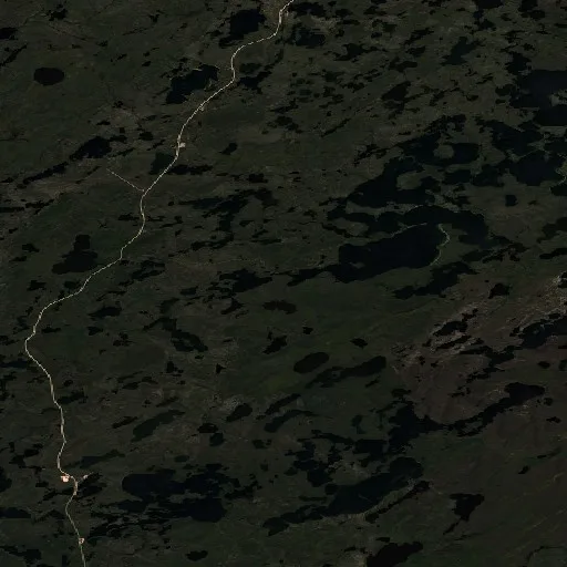 Wildfire near Unorganized Division No. 18 (Jun 25 #2) — Sentinel-2 true color