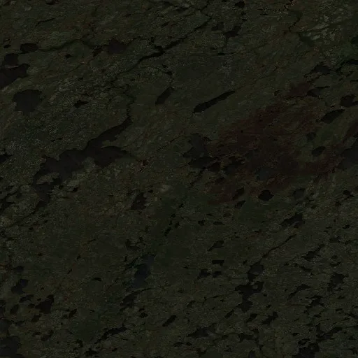 Wildfire near Unorganized Division No. 18 (Jun 27) — Sentinel-2 true color