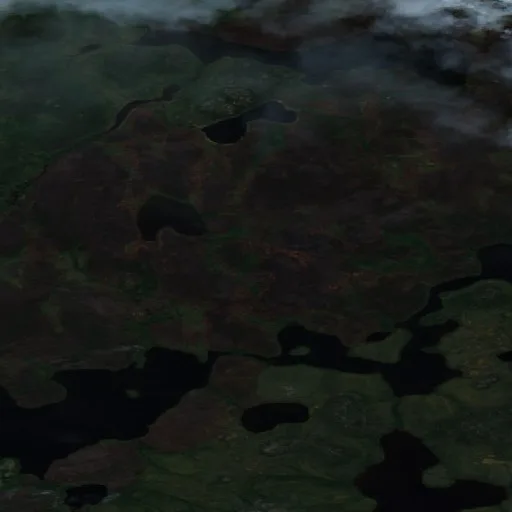 Wildfire near Division No. 23 (Jun 27 · W) — Sentinel-2 true color