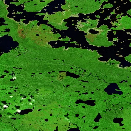 Incendio cerca de Unorganized Division No. 23 (Jun 27) — Sentinel-2 SWIR (fuego)