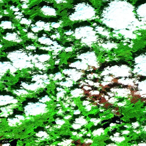 Incendio cerca de Pickle Crow — Sentinel-2 SWIR (fuego)