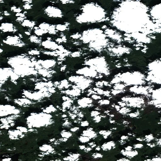 Incendio cerca de Pickle Crow — Sentinel-2 true color