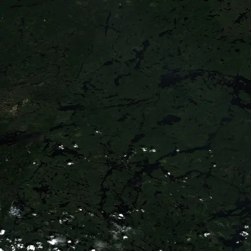 Incendio cerca de Unorganized Thunder Bay District (Jul 12) — Sentinel-2 true color