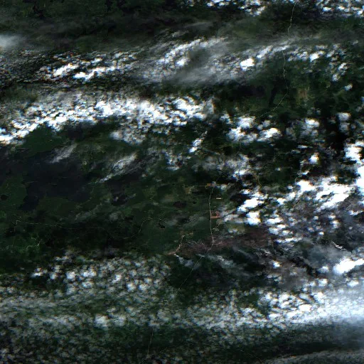 Wildfire near Unorganized Thunder Bay District (Jul 13 #4) — Sentinel-2 true color