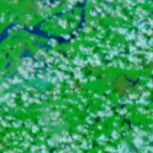 Wildfire near Urucurituba (Oct 6) — NASA satellite
