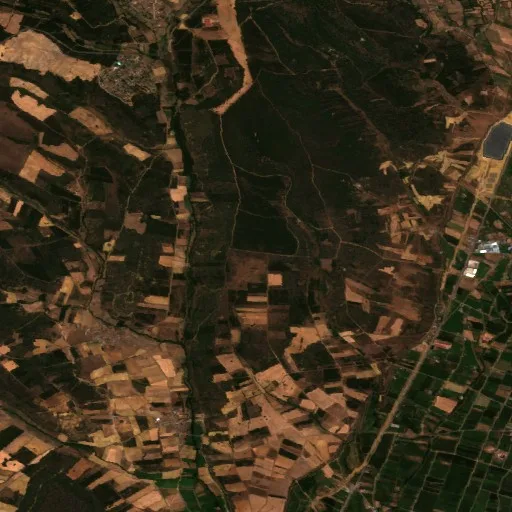 Wildfire near Vegas del Condado (Jul 29) — Sentinel-2 true color