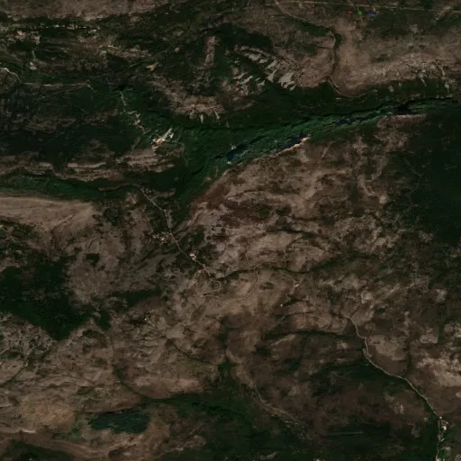 Wildfire near Vence — Sentinel-2 true color