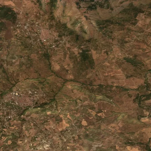 Wildfire near Ventimiglia di Sicilia — Sentinel-2 true color