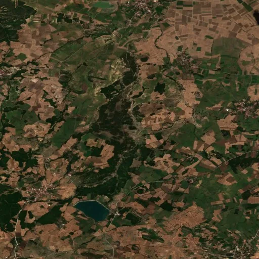 Wildfire near Vezirköprü — Sentinel-2 true color